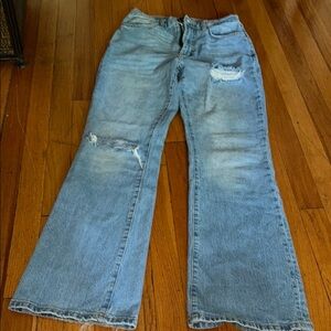 BOG Denim Blue Distressed Jeans